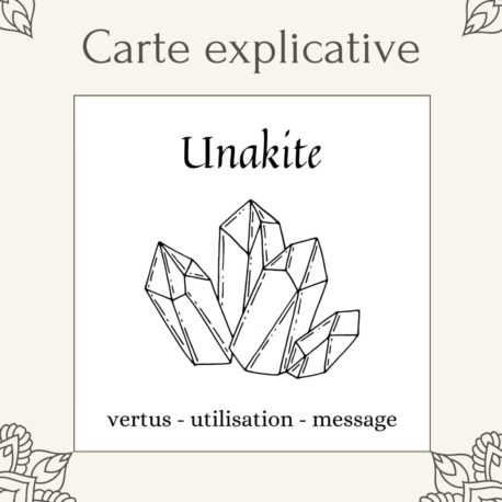 Unakite disponible dans la boutique en ligne Kûrma. Votre magasin de pierre et minéraux en suisse
