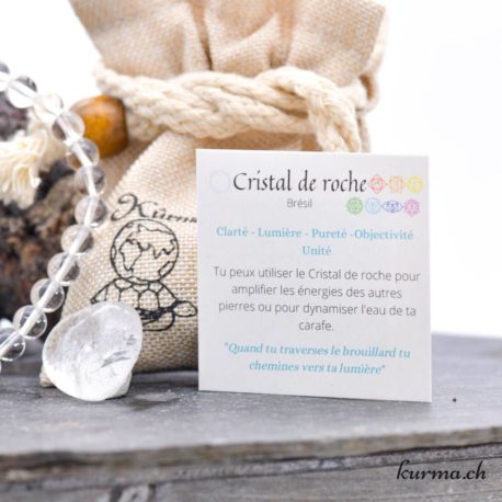 Pack Bracelet Coeur Cristal de Roche-3 disponible dans la boutique en ligne Kûrma. Votre magasin de pierre et minéraux en suisse