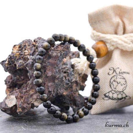 Pack Bracelet Coeur Obsidienne-4 disponible dans la boutique en ligne Kûrma. Votre magasin de pierre et minéraux en suisse