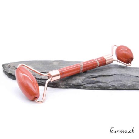 Rouleau - Jaspe Rouge - Nº13969-2 disponible dans la boutique en ligne Kûrma. Votre magasin de pierre et minéraux en suisse