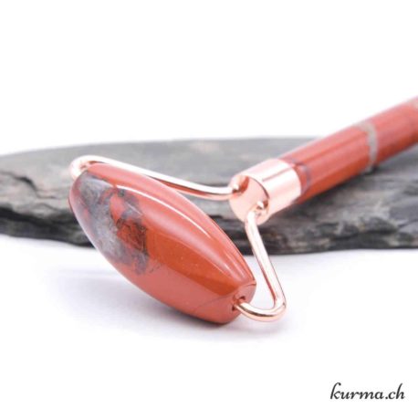 Rouleau - Jaspe Rouge - Nº13969-3 disponible dans la boutique en ligne Kûrma. Votre magasin de pierre et minéraux en suisse