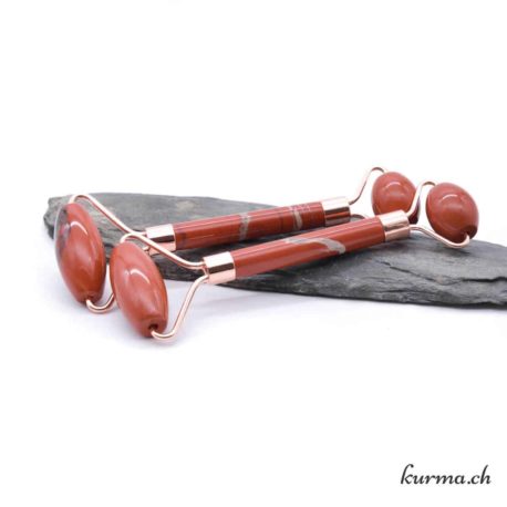 Rouleau - Jaspe Rouge - Nº13969-5 disponible dans la boutique en ligne Kûrma. Votre magasin de pierre et minéraux en suisse