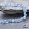 Lot De 4 Perles En Pierre Aigue-Marine - Forme Nuggets Olives, 5-11 Mm - Réf. 8741140029279 - Neuf