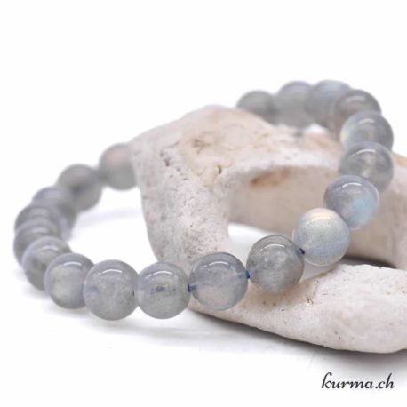 Bracelet Labradorite 8mm AAA - Nº14116-1 disponible dans la boutique en ligne Kûrma. Votre magasin de pierre et minéraux en suisse