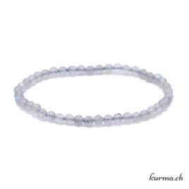 Bracelet Labradorite 4mm – Facettes – N°14112