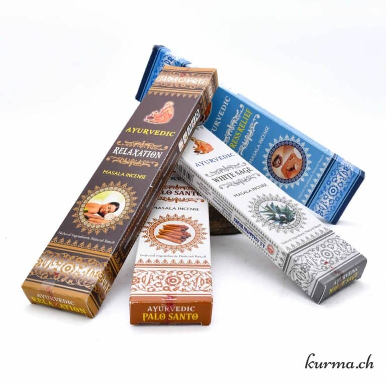 Encens d'Auroville - Bambooless Cones - Amber