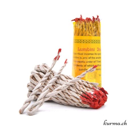 Encens Corde Lumbini - Nº-1 disponible dans la boutique en ligne Kûrma. Votre magasin de pierre et minéraux en suisse
