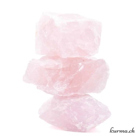 Quartz Rose Brut L - N°13521-2 disponible dans la boutique en ligne Kûrma. Votre magasin de pierre et minéraux en suisse