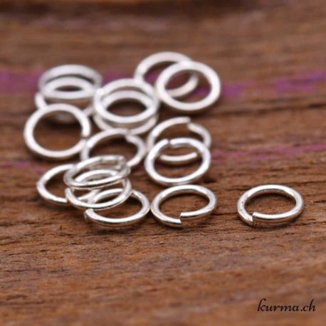 Anneau Ouvert 6x0.8mm Argent 925  1 disponible dans la boutique en ligne Kûrma. Votre magasin de pierre et minéraux en suisse