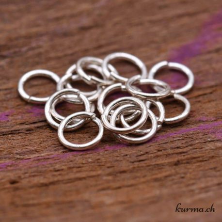 Anneau Ouvert 6x0.8mm Argent 925  3 disponible dans la boutique en ligne Kûrma. Votre magasin de pierre et minéraux en suisse