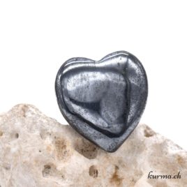Coeur Hématite 2cm – N°14621