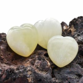 Coeur Jade de Chine 2cm – N°14619