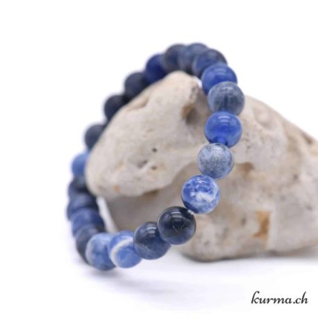 Bracelet Sodalite - Enfant - 6mm 3 disponible dans la boutique en ligne Kûrma. Votre magasin de pierre et minéraux en suisse