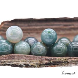 Perles Agate mousse 10mm