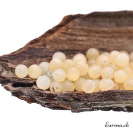 Perles Calcite jaune 4mm