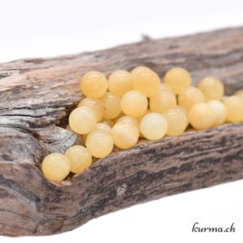 Perles Calcite jaune 6mm