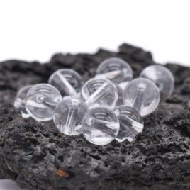 Perles Cristal de roche 8mm