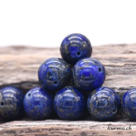 Perles Lapis-Lazuli 10mm