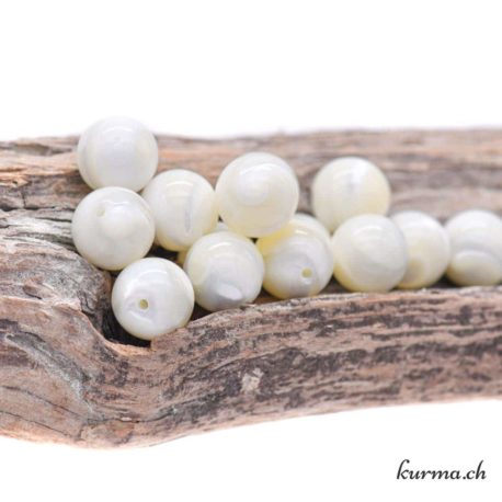 Perles Nacre 10mm