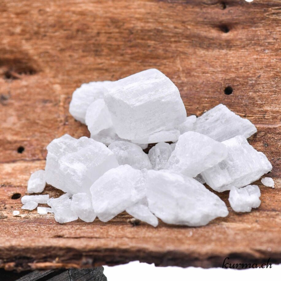 Bougeoir En Pierre De Sélénite Polie - Forme Ronde - Poids 700 Grammes