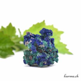 Malachite Azurite cristallisée – Minéraux – 9gr – N°7843.1