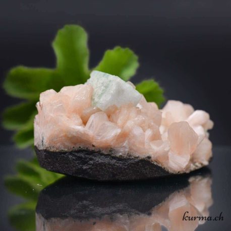 Minéraux Stilbite-Apophyllite Verte Nº14776.1-61 disponible dans la boutique en ligne Kûrma. Votre magasin de pierre et minéraux en suisse