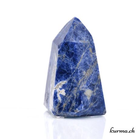 Acheter Menhir Sodalite 128gr – N°14938.1-41 dans la boutique en ligne Kûrma. Spécialisé dans des pierres de qualité directement importer depuis les artisans lapidaires.