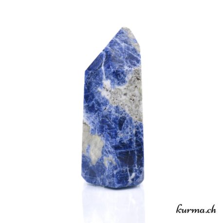 Acheter Menhir Sodalite 147gr – N°14938.3-41 dans la boutique en ligne Kûrma. Spécialisé dans des pierres de qualité directement importer depuis les artisans lapidaires.