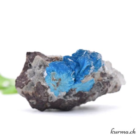 Minéraux Cavansite - Heulandite sur Gangue- Nº6609.6-41 disponible dans la boutique en ligne Kûrma. Votre magasin de pierre et minéraux en suisse