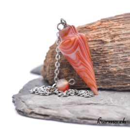 Pendolo Di Cristallo Di Larvikite Pendolo Di Pietra Naturale - Foto 13