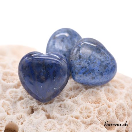 Acheter Coeur 2 cm - Dumotièrite - 3 dans la boutique en ligne Kûrma. Spécialisé dans des pierres de qualité directement importer depuis les artisans lapidaires.