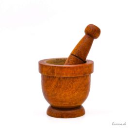 Mortier en bois 9cm – N°15629
