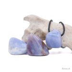 Calcédoine bleue - Perles 10.5mm - N°7666