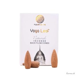Encens en cône Backflow Fleur de Vie Yoga
