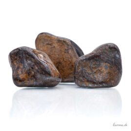 Bronzite – Enstatite – Pierre roulée – Taille S