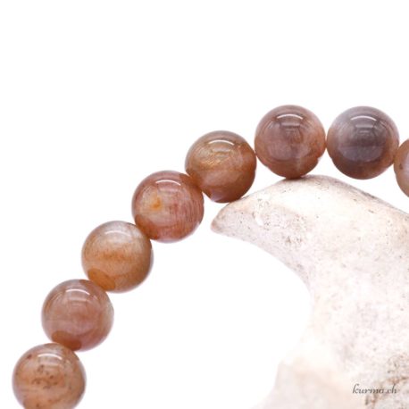 Acheter Bracelet Pierre de Soleil Noire 'AA' perles 8mm - N°16162-2 dans la boutique en ligne Kûrma. Spécialisé dans des pierres de qualité directement importer depuis les artisans lapidaires.