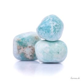 pierre roulee aragonite bleue m no16058.5 1