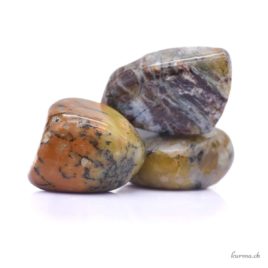 pierre roulee opale dendritique opale mousse m no15199.5 2