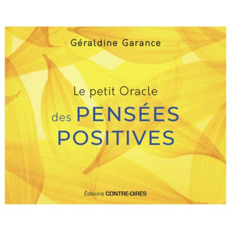 Cartes oracle - Le petit Oracle des Pensées Positives - 9782849338360 disponible en ligne et dans la boutique Kûrma.