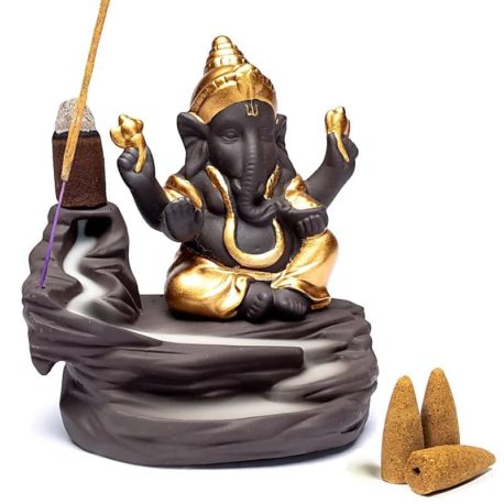 Porte-encens Backflow Ganesh