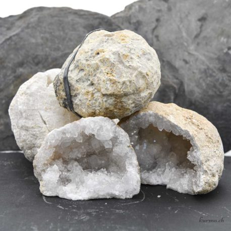 Géode de Calcite-Quartz