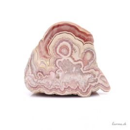 Rhodochrosite Minéraux rose polie artisanal