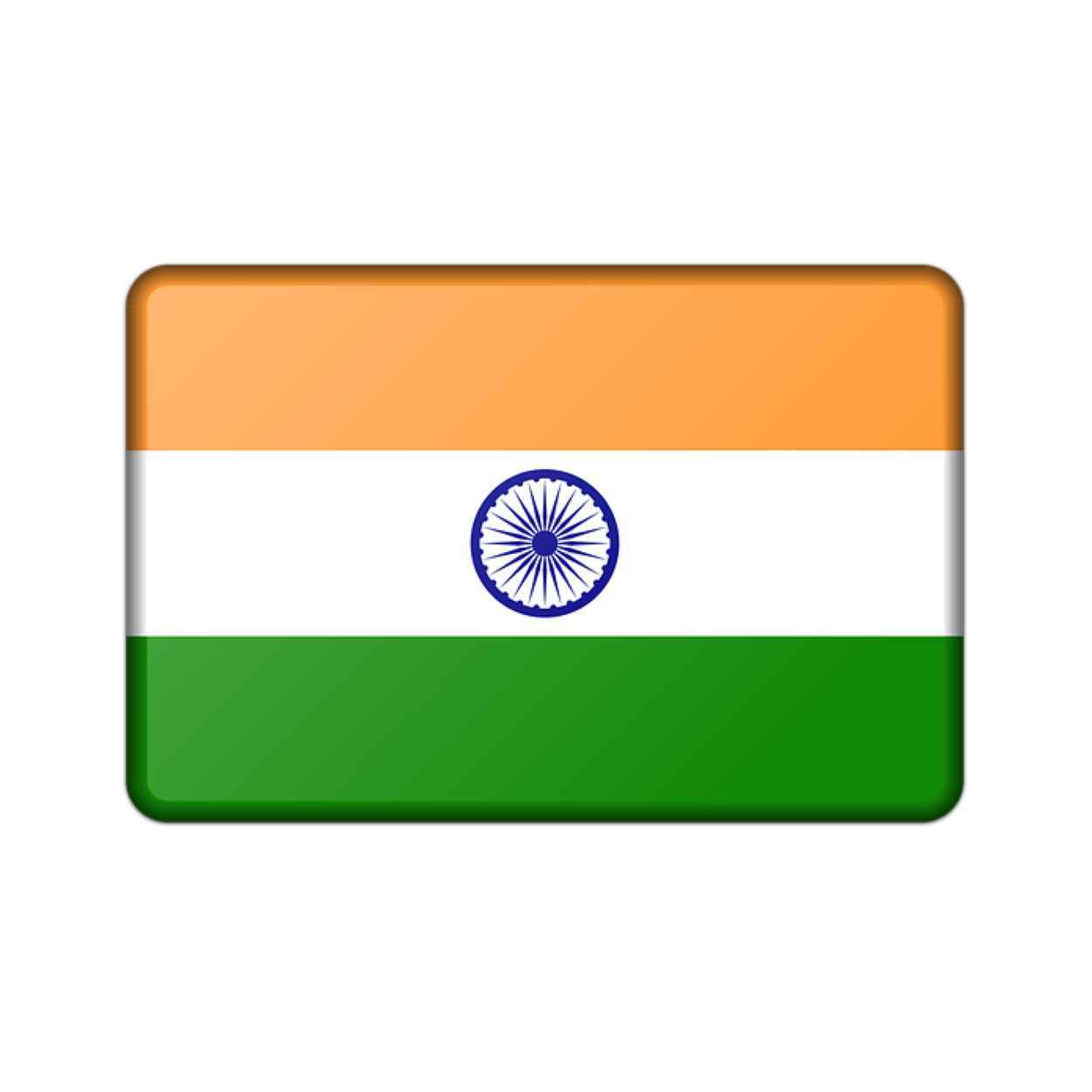 icon drapeau inde