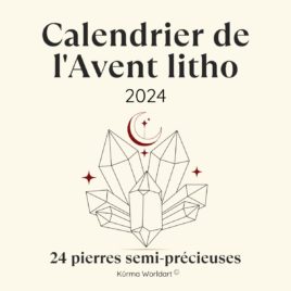 Calendrier de l’Avent 2024 lithothérapie