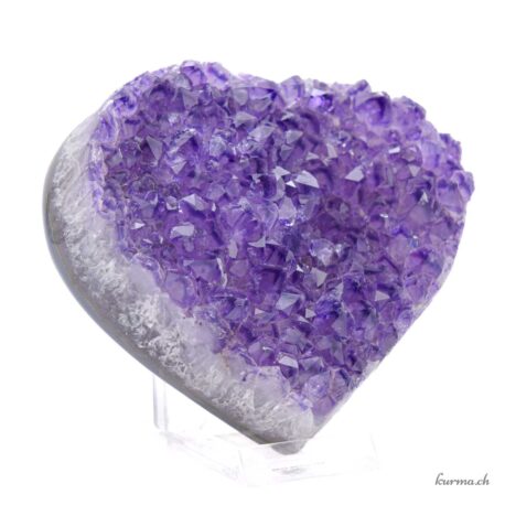 Herz Amethyst - 2 online und in der Kûrma Boutique erhältlich.