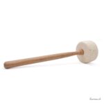 Mailloche pour bol chantant OM SAJAN gravé en cuivre