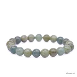 Bracelet Apatite verte 10mm