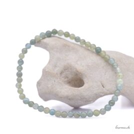 Bracelet Apatite verte 4mm