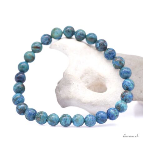 Bracelet Chrysocolle 7mm - N°17125.170-1 disponible en ligne et dans la boutique Kûrma.