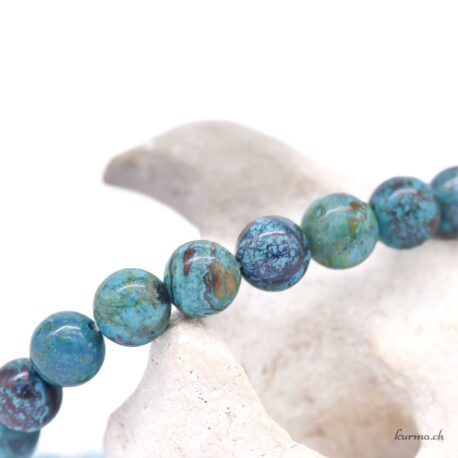 Bracelet Chrysocolle 7mm - N°17125.170-3 disponible en ligne et dans la boutique Kûrma.